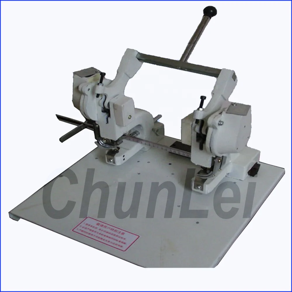 two head eyelet punching machine price