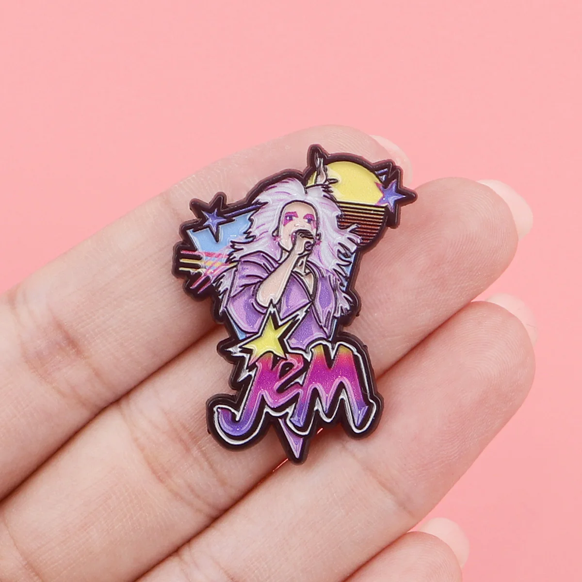 Fashion Singer Enamel Pin Badges on Backpack Brooches for Women Men Lapel Pins Funny Jewelry Cosplay Accessories Gift Toys