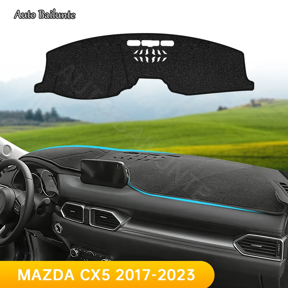 

For Mazda CX 5 CX5 KF 2017 - 2019 2020 2021 2022 2023 Car Dashboard Cover Mat Sun Shade Pad Instrument Panel Carpet Accessories