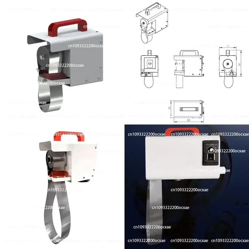 AC 220V Steel Belt Industrial Oil-Water Separator CNC Machine Tool Oil Skimmer