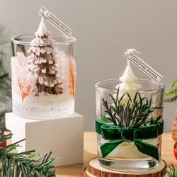 Christmas Tree Aroma Candle Christmas Decoration Scented Candle Holiday Party Gift Creative Home Decoration