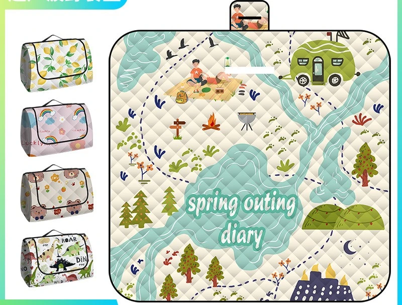 

Camping Waterproof Mat, Thickened Waterproof and Moisture-proof Picnic Cloth, Outdoor Camping Picnic Blanket.