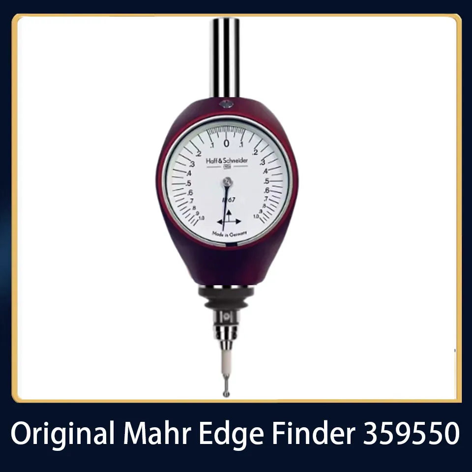 

Original Mahr3D edge finder pointer type 16 handle Mar 359550 red measuring head CNC three-dimensional center detector