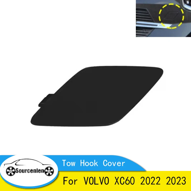 Brand New Front Bumper Tow Hook Cover For VOLVO XC60 2022 2023 Towing Eye Cover 32234934