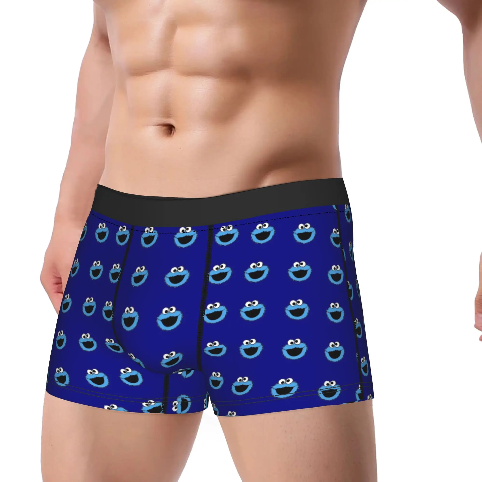 Cookies Monsters Merch Boxers Shorts Novelty Underwear  Boxer Pants Gag Gift For Men