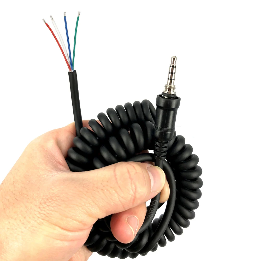 Speaker Mic Micorphone Cable For Yaesu Vertex VX-6R VX-7R FT-270R FT-277R VX-120 VX-127 VX-170 Walkie Talkie Accessories