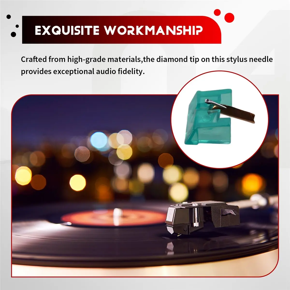 Homegood For Panasonic Technics EPC-270C EPS52 EPS56 EPC271CES Stylus Vinyl Record Player LP Vinyl Phonograph Recorder Parts