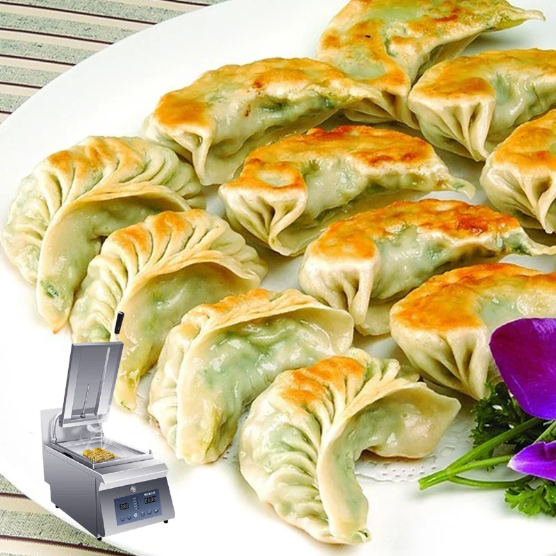 Snack Food Machines Fried Dumpling Machine Business Dumpling Frying Machine