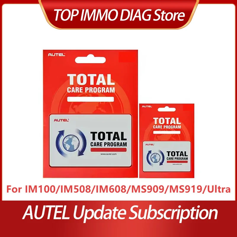Autel 1 Year Update Software Subscription IM100 IM508 IM508S IM600 IM608 IM608Pro MaxiSys Ultra MS909 MS919 MaxiCOM Ultra Lite