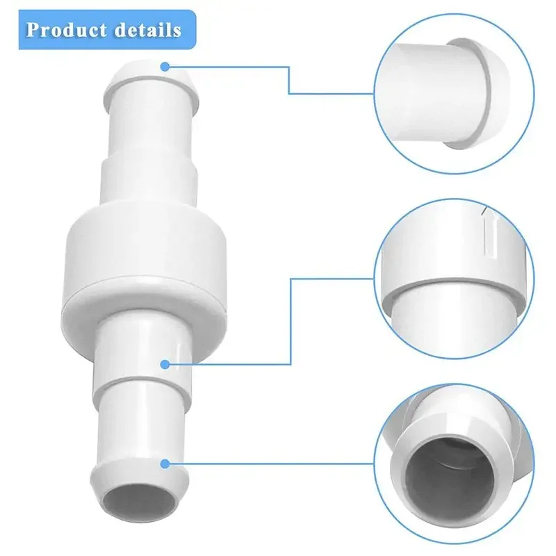 LICE-Pool Cleaner Hose Swivel D20 And Hose Nut D15 Kit Replace For Zodiac Polaris 280 180 380 3900 Pool Cleaner (27 Pack)