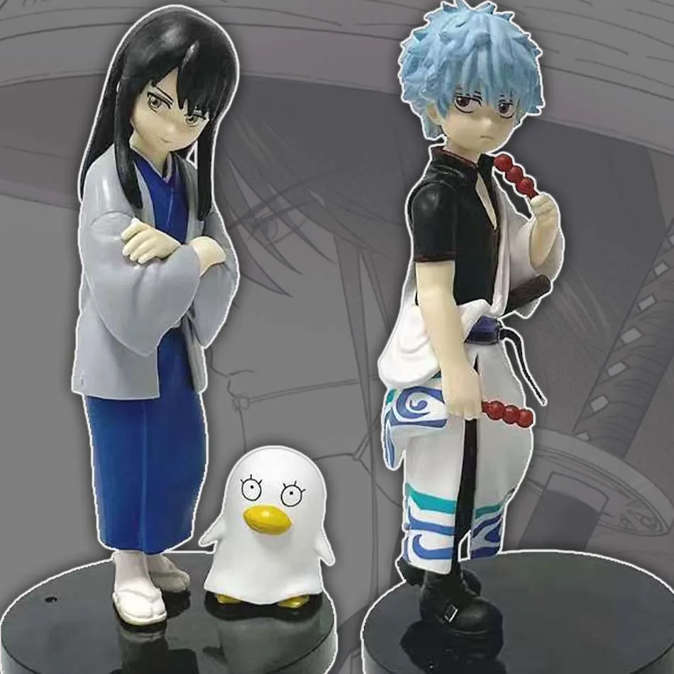 Figurka Anime Gintama Sakata Gintoki Katsura Kotarou, hit sprzedaży 2025, model anime, prezenty, kolekcja, dekoracje, ozdoby