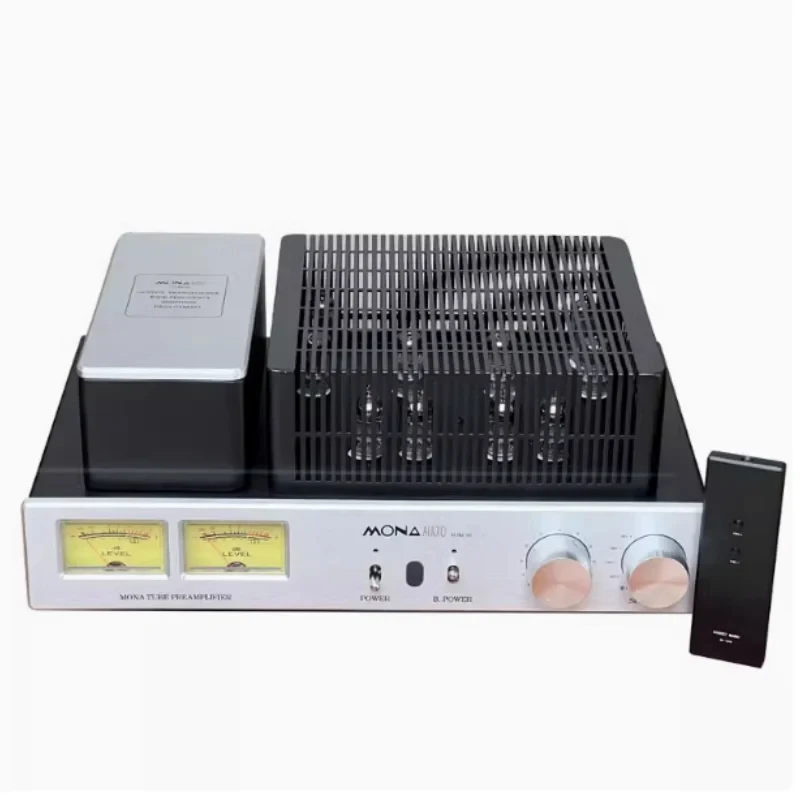 Mona Pre Upgraded Fever Grade Vacuum Tube Amp HIFI Preamplifier Home Audio Sound Equipment