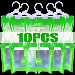 10-1Pcs Hanging Moisture Absorber Bags Dryer Student Dormitory Wardrobe Deodorant Water Absorbing Mold Proof Household Bags