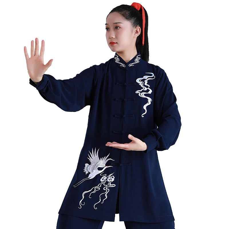 Women's Unisex Tai Chi Suit Pearl Linen Summer/Spring/Autumn Baduanjin Martial Arts Performance & Training Wear for Adults
