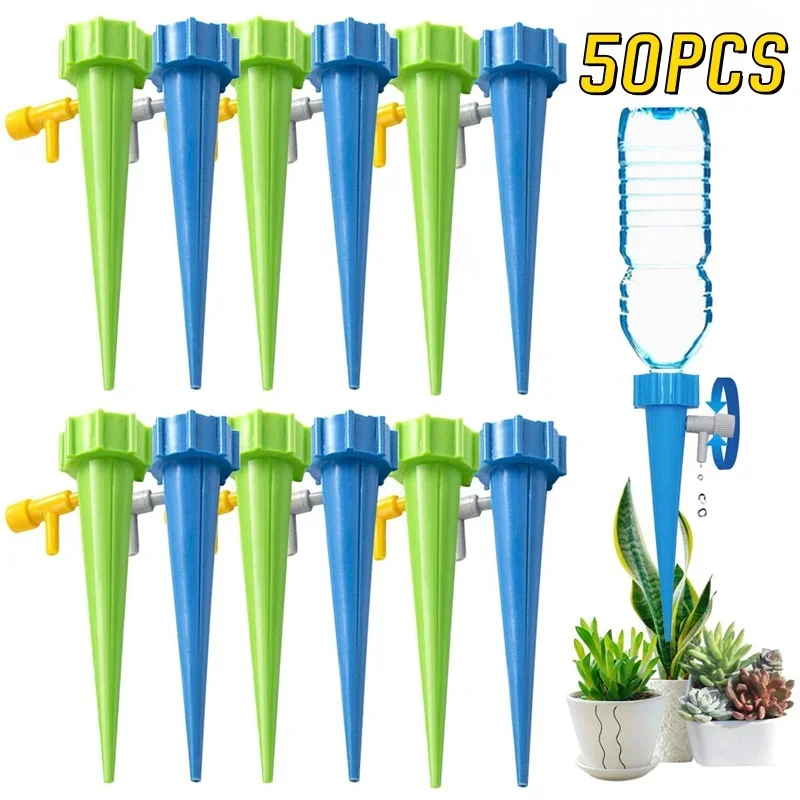 Self Watering Kits Waterers Drip Irrigation Indoor Plant Watering Device Gardening Flowers and Plants Automatic Waterer Gadgets