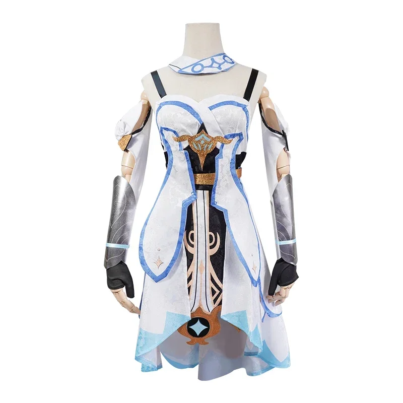 Impact Lumine Cosplay Costume Adult Carnival Uniform Wig Anime Halloween Party Costumes Masquerade Women Game