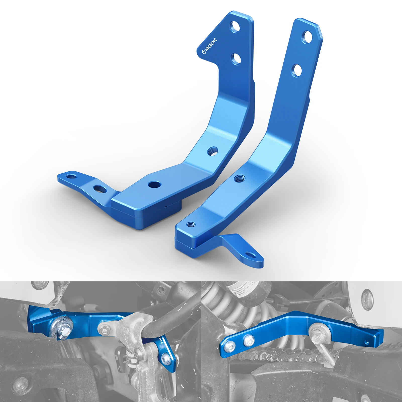 

NICECNC Raptor 700 Rear Fender Brackets for Yamaha Raptor 700R 2013-2024 ATV YFM700 YFM 700