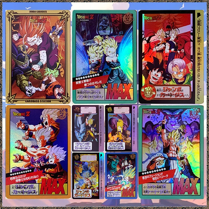 Tarjetas Coleccionables de Anime Dragon Ball DIY ACG, Son Goku, Cell, Trunks, Son Gohan, Piccolo, Vegeta, Yonsei, Frieza, Juego de Cartas, Regalo de Cumpleaños