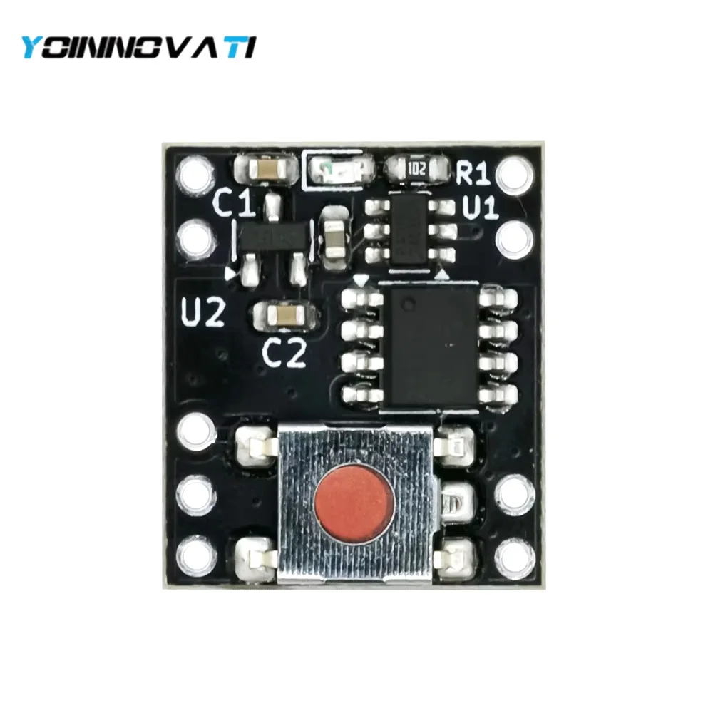 1/5/10pcs YT Switch Module Power Button Board One-Key Load On/Off Control Board Replacement for Mechanical Switch