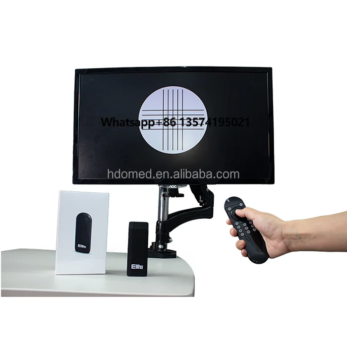 Digital Visual Acuity Chart System an Optics Instrument for Eye Care and Diagnostics