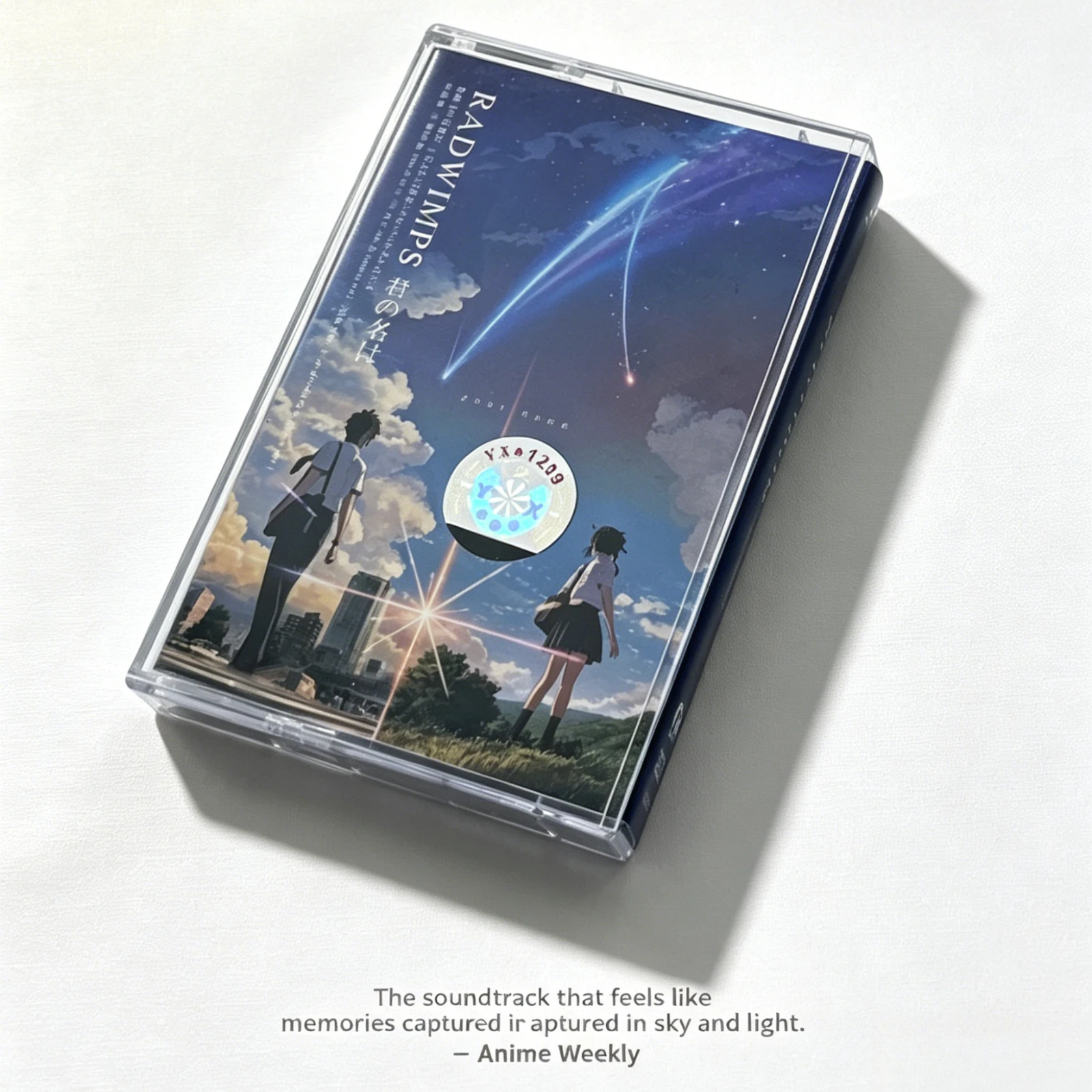 RADWIMPS Your Name. Anime OST Cassette Tape with Art Card Retro Collectible Gift for Fans view 6