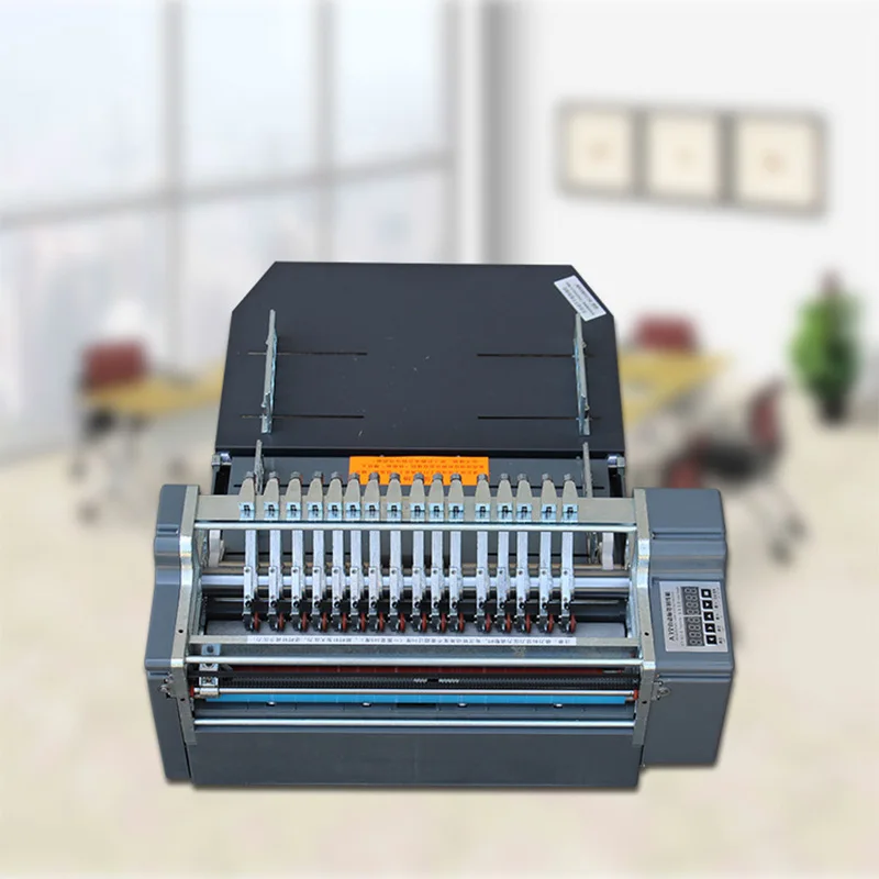 Automatic sticker marking machine sticker slitting machine automatic paper feeding high speed A3 sticker label cutting machine