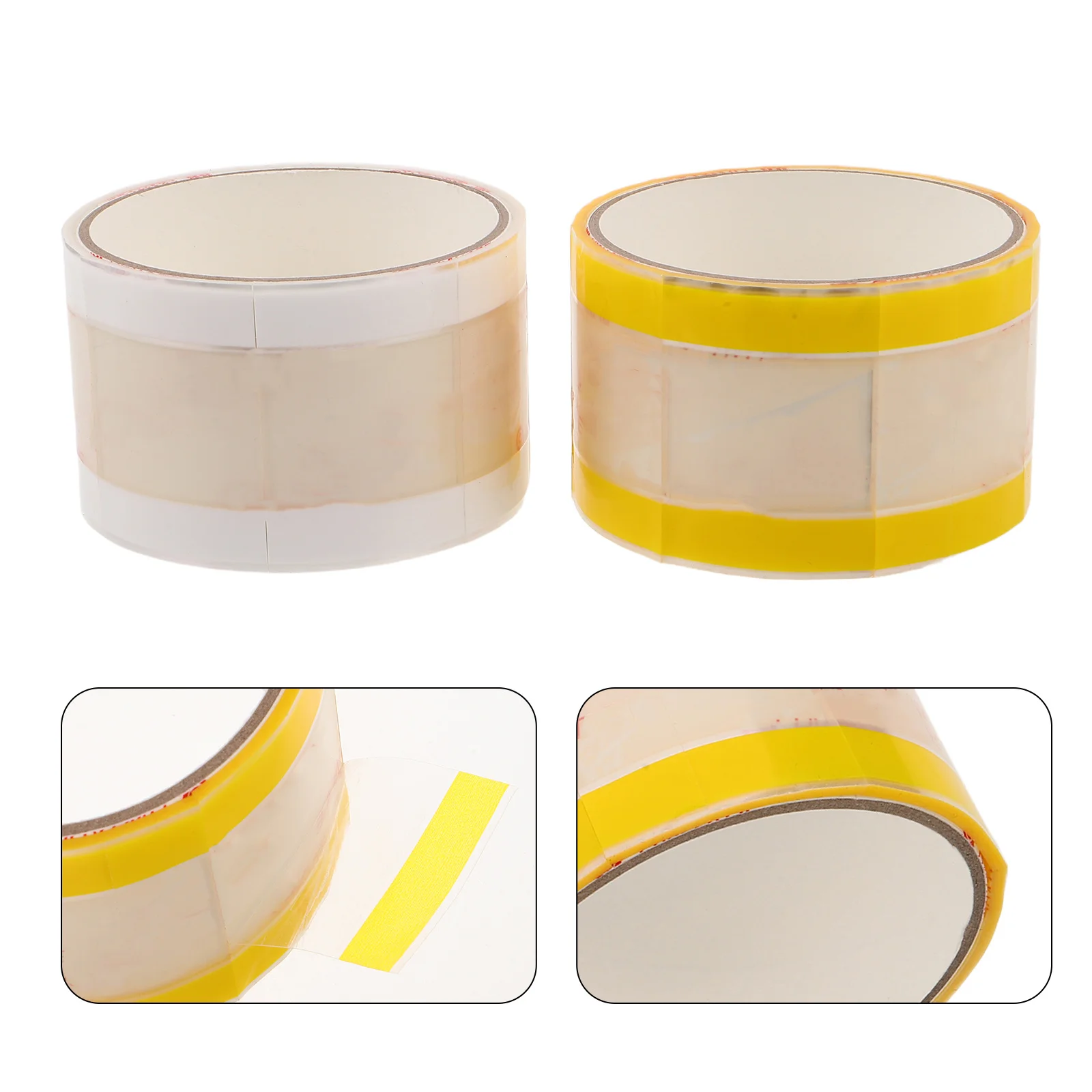 2Pcs Nagel Stamper Sauber Aufkleber Hygienische Einweg Nail art Stempel Muster Entfernung Band Einfach Peel Tragbare Maniküre Werkzeug Salon