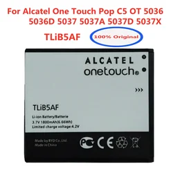 New 1800mAh TLiB5AF Original Battery For Alcatel One Touch 997D OT-997 OT997 X'pop 5035 A/E/D/X Phone Batteries