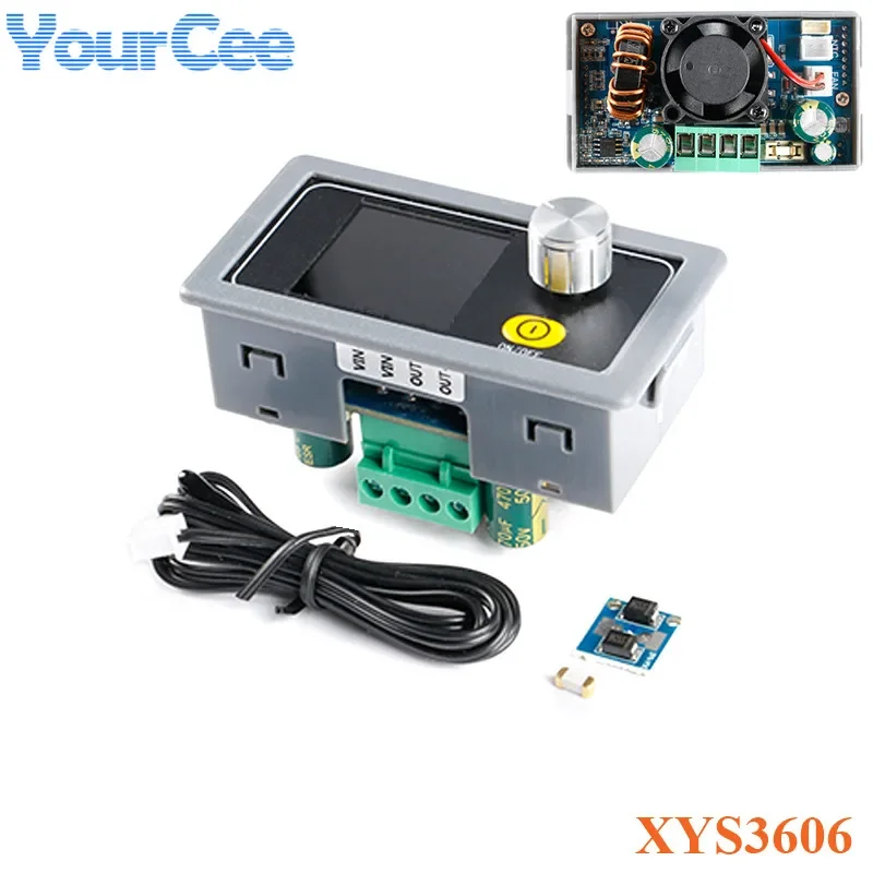 

XYS3606 DC-DC 36V 6A Digital Controlled CC CV Buck Boost Module Adjustable Regulated Laboratory Power Supply