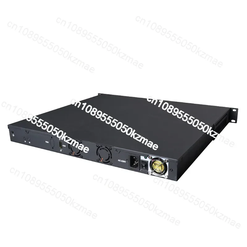 Industrial 1U Chassis Firewall Mini Pc  LGA1700 Alder Lake Cpu 12th Gen 6*lan Ports for 4*SFP 10G  H610/H670 Chipset  Mini Pc