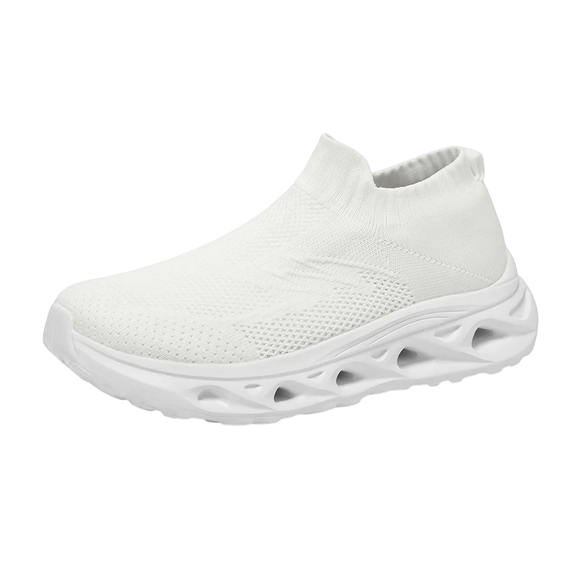 New Couple Breathable Sock Sneakers, Lightweight Anti-slip Wear-resistant Wide Toe Casual Sports Shoes for Men Women