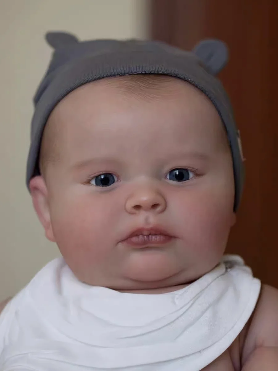 ตุ๊กตาเด็ก Cokela ขนาด 20 นิ้ว/50 ซม. เหมือนจริง สัมผัสนุ่มเหมือนเด็กทารก ทำจากซิลิโคน พร้อมผมวาดด้วยมือ