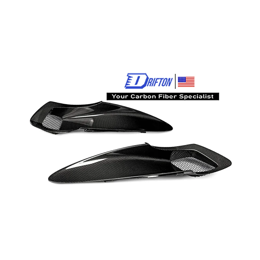 

Rear Side Fender Dry Carbon Fiber Vents for Mclaren 720S Air Intake Ducts Trim