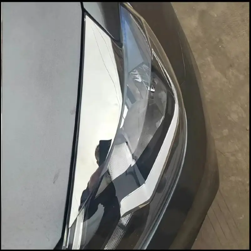 Car styling For Nissan Sentra 2016-2019 Headlight Eyelid Eyebrow Decorate Cover Sticker Trim Auto Parts Accessories