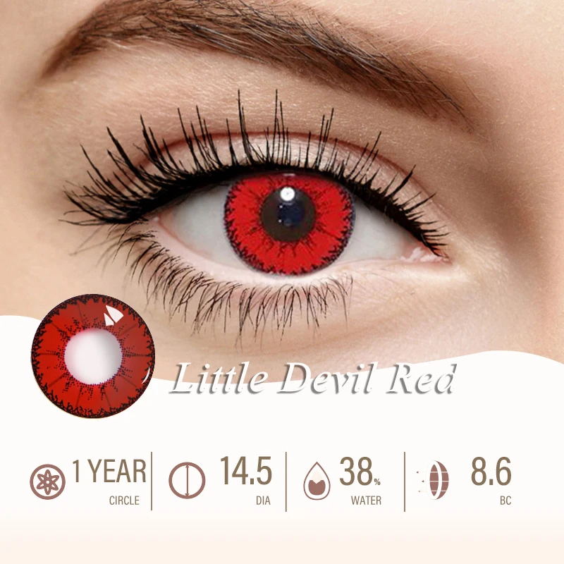 VisualClick Colored Contact Lenses Color Con Lenses Eye Color Contact Lenses for Eyes Colored Lenses Natural Colored Eye Lenses