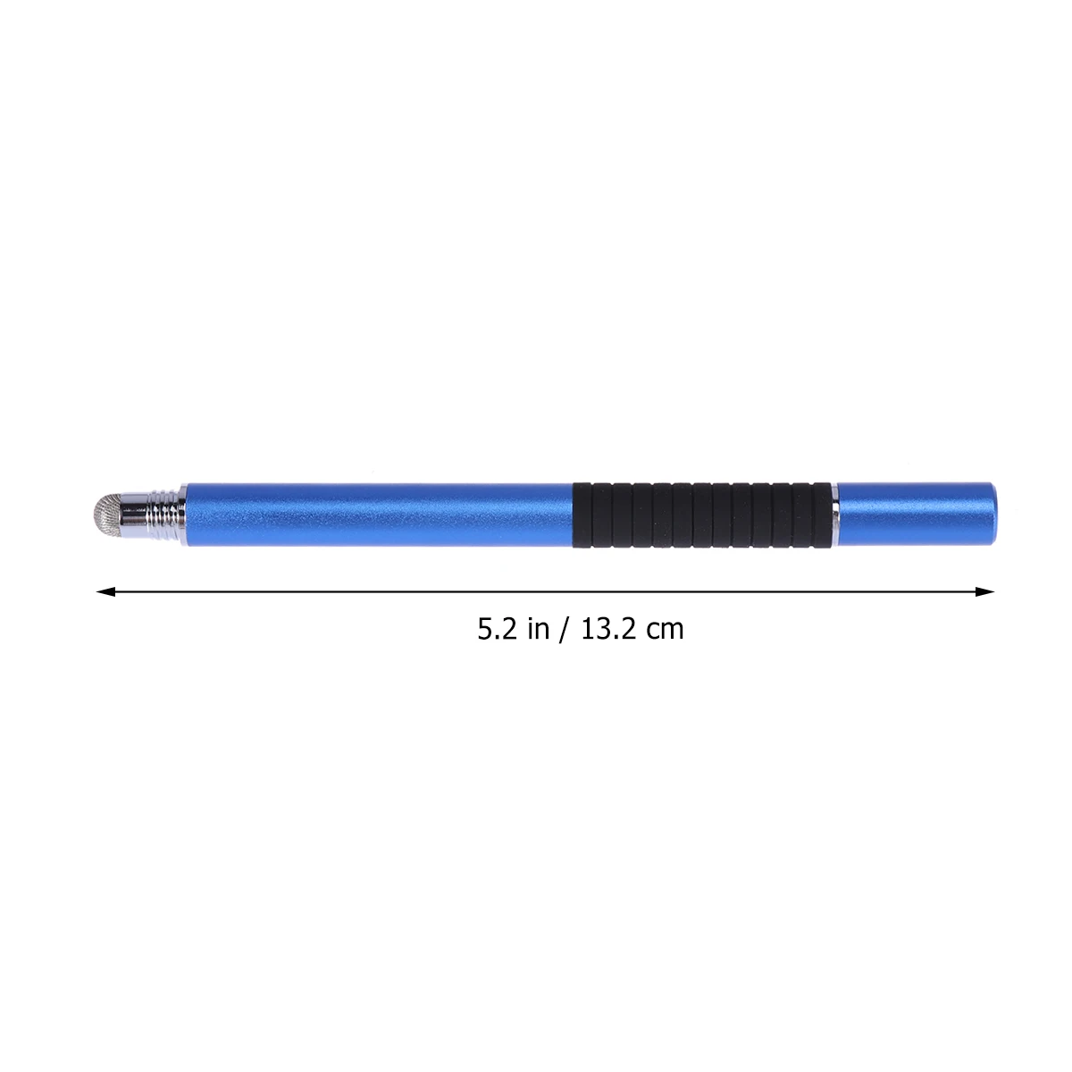

2 in 1 Metal Dark Capacitive Pen Stylus 2.0mm Fine Tip Perfect for Smartphone Tablet Writing Handwriting
