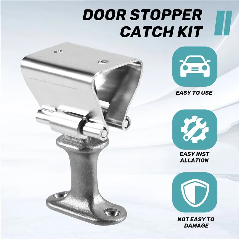 A96E-Door Stopper Catch Retaining Clip Lock Holder Door Catch Yacht Door Stopper Door Holder