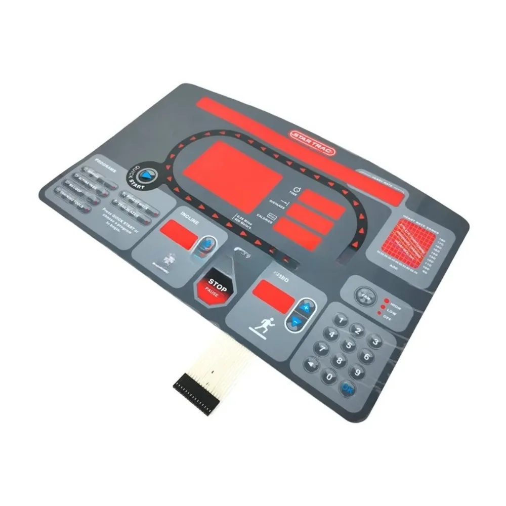 Applicable to Button Panel Control Panel Membrane Switch Sticker Quick Start Stop Button Keyboard Film for STAR TRACK 7532 7632