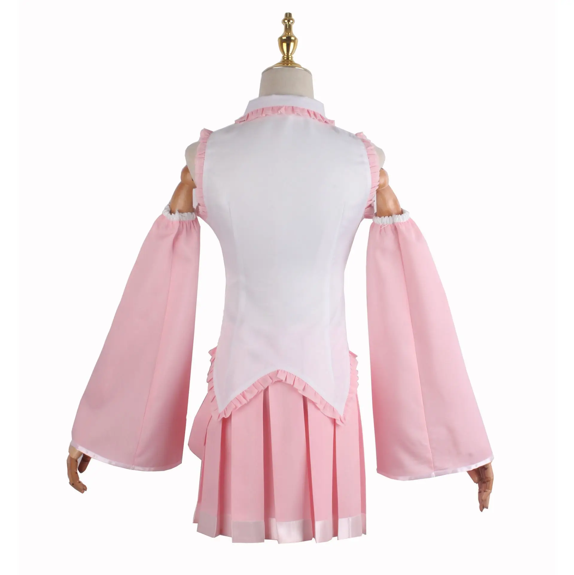 Costume de Cosplay Rose pour Fille, Performance Imbibée Cos Imbibée Hatsune ku, C Régulier, Perruque Imbibée, Sakura de Printemps