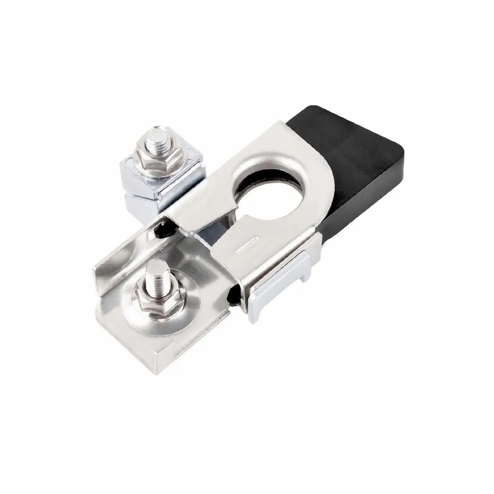 Automotive Electrical Terminal Set with Metal Body and Threaded Posts for Secure Cable Linking