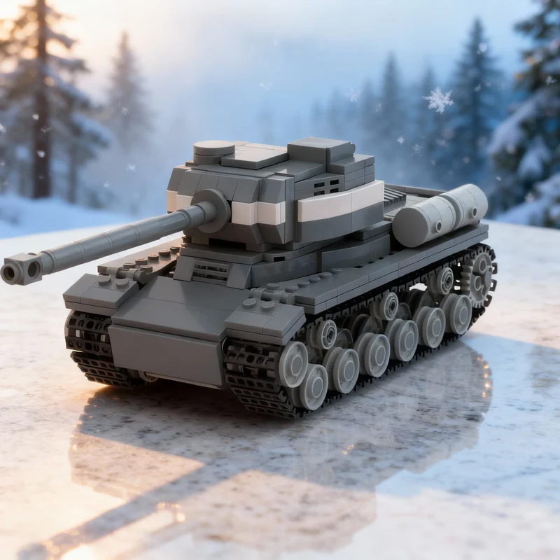 

707pcs MOC IS 2 Soviet Heavy Tank Cars Model Building Blocks Construction Toys Creative Christmas Gift Education Idea Brick Kids