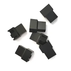 20PCS/Lot 2540 Black Small 3+1P 4P Female for PC PC Computer ATX Fan Power Connector Plastic Shell Housing