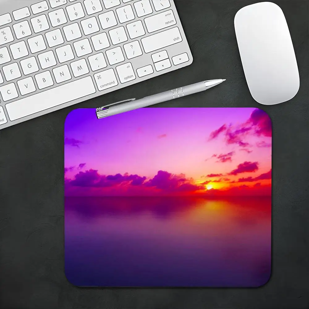 horizon sea beach Mouse Pad E-sports players mause pads Game Keyboard Pad Gamer Desktop Mat Deskmat Keyboard Accessories Game Pa