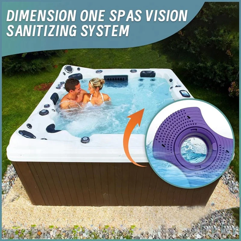 Filtre Spa BAAG-2Pcs Dimension One, remplacement pour Spa Vision Dimension One, 01512-261 pour filtre de jacuzzi Vision