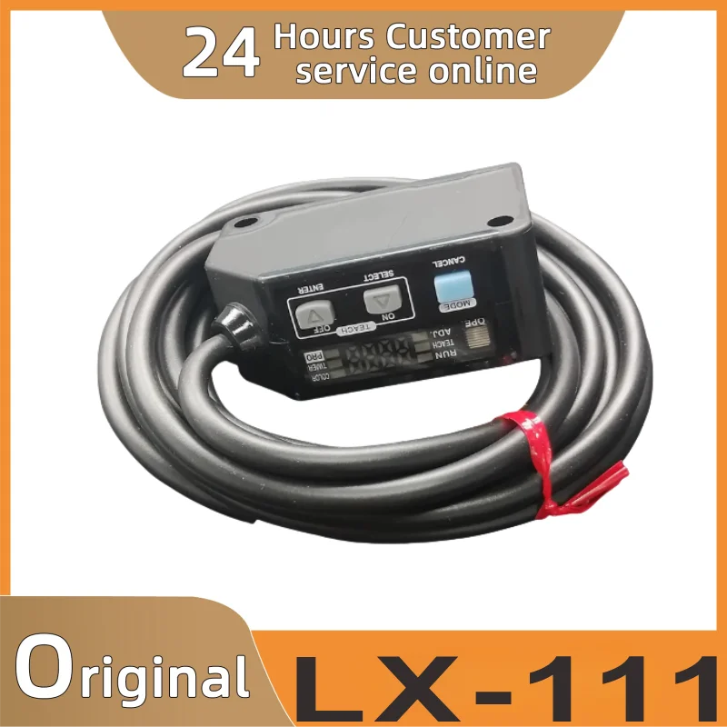 

LX-111 LX-111-PNew оригинальный высокоточный 3-цветный светодиодный датчик обнаружения цветового кода.