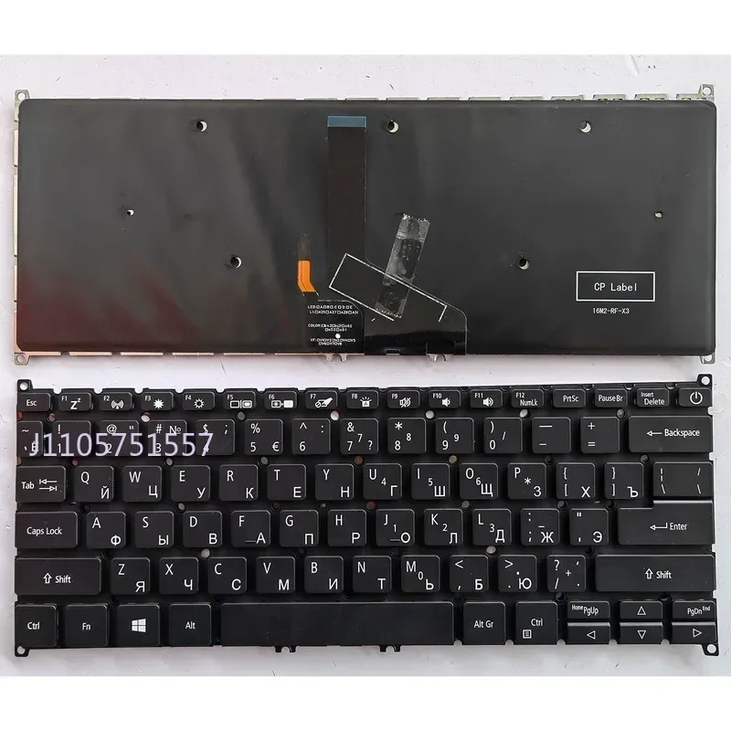 US RU Keyboard for Acer SF314-42 SF314-41 SF314-52 SF314-53 SF314-54 SF314-55 SF314-59 N19C4 N19H4
