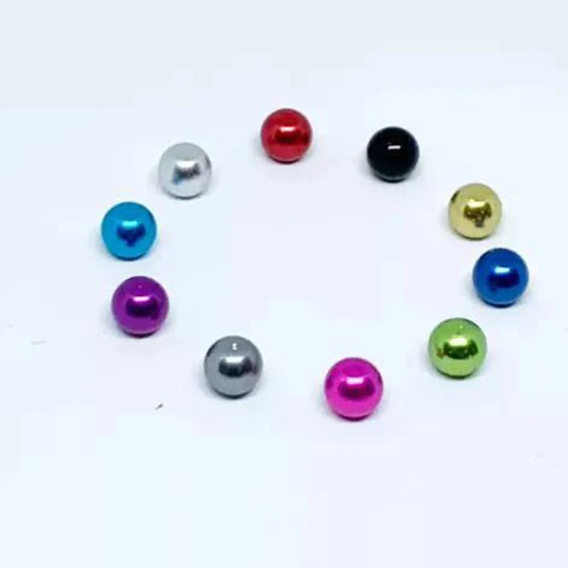 10Pcs Aluminum Stabilizer Ball Cap Aluminum Alloy Ball Nuts For Tamiya Mini 4WD Racing Car Model