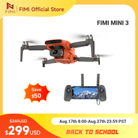 FIMI MINI 3 AI Super Night Video Drone with 4k professional camera 1/2 inch stacked CMOS sensor under 245g Quadcopter