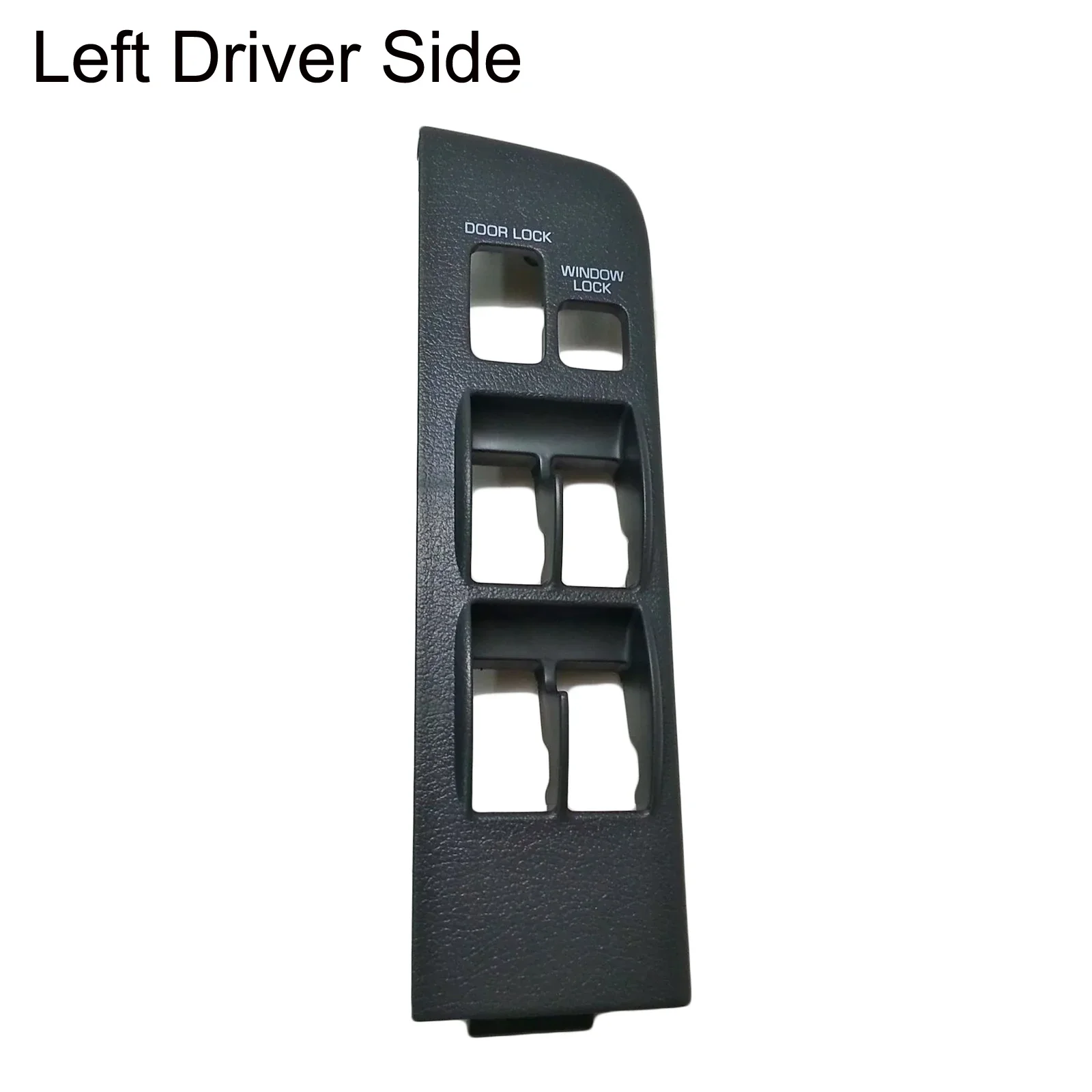 LHD Master Glasses Switch Bezel 7423260070 For Toyota For Land For Cruiser 95-97 Black Front Left Window Switch Panel