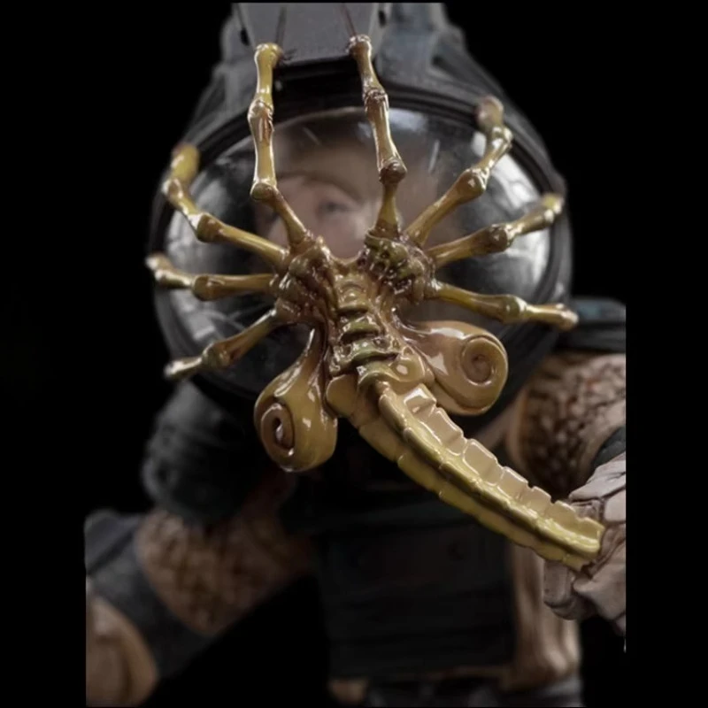 XENOMORPH Contract FACEHUGGER Mini figurine versione Q per il regalo dell'edizione della collezione del tuo fidanzato